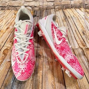 NWOB Nike BSBL Lunar Vapor Ultrafly Elite Pink Cleats Mens Size 16